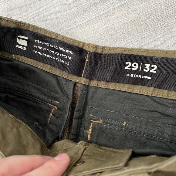 G Star Raw ROVIC ZIP 3D REGULAR TAPERED Cargo Pants Men’s 29/32 - Picture 3 of 6